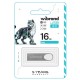 USB флеш накопичувач Wibrand 16GB Irbis Silver USB 2.0 (WI2.0/IR16U3S) 