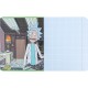 Зошит Kite Rick and Morty 18 аркушів, клітинка (RM24-236)