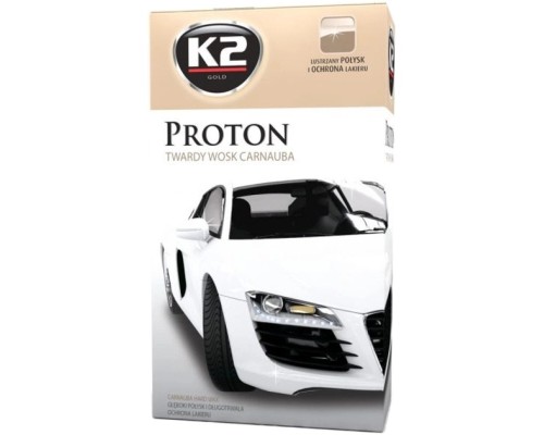 Автополіроль K2 Proton з губкою та ганчіркою 200г (G040)