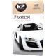 Автополіроль K2 Proton з губкою та ганчіркою 200г (G040)
