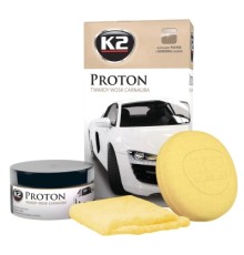 Автополіроль K2 Proton з губкою та ганчіркою 200г (G040)