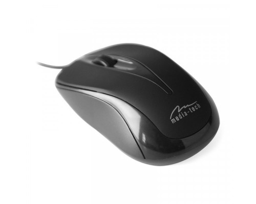 Мишка Media-Tech Plano USB Black (MT1091K) Мишка Media-Tech Plano USB Black (MT1091K)