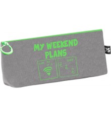 Пенал Cool For School 1 відділення Weekend Сірий (CF85396-02)