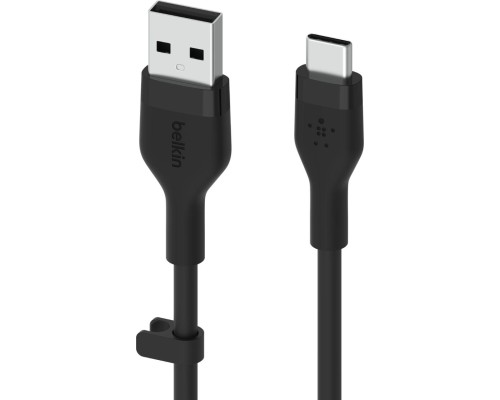 Дата кабель USB 2.0 AM to Type-C 1.0m Black Belkin (CAB008BT1MBK)