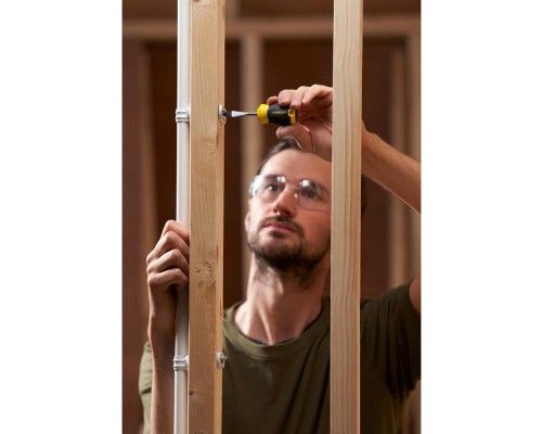 Викрутка Stanley Cushion Grip, SL 6,5x45мм, з жалом, що розширюється. (STHT16147-0)