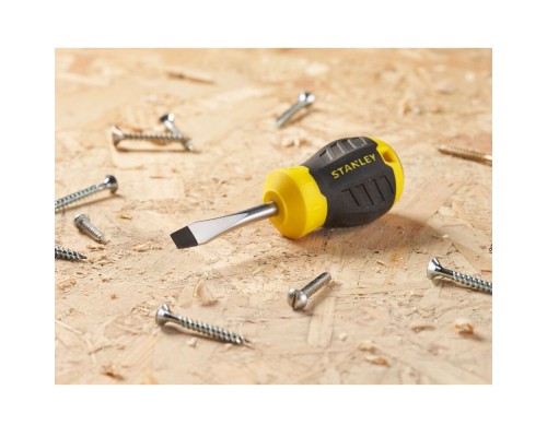 Викрутка Stanley Cushion Grip, SL 6,5x45мм, з жалом, що розширюється. (STHT16147-0)