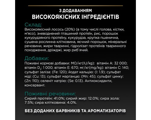 Сухий корм для кішок Purina Pro Plan Sterilised Adult 1+ Renal Plus Для дорослих стерилізованих З лососем 14 кг (7613287887597) Сухий корм для кішок Purina Pro Plan Sterilised Adult 1+ Renal Plus Для дорослих стерилізованих З лососем 14 кг (7613287887597)