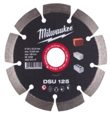 Круг відрізний Milwaukee алмазний DSU 125, 125мм (4932373147)