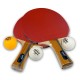 Комплект для настільного тенісу Gewo Rave Speed 2 Bats 3 Balls (86080000) (931051)