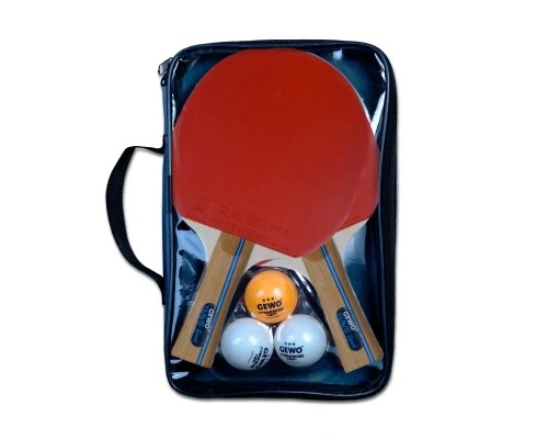Комплект для настільного тенісу Gewo Rave Speed 2 Bats 3 Balls (86080000) (931051)