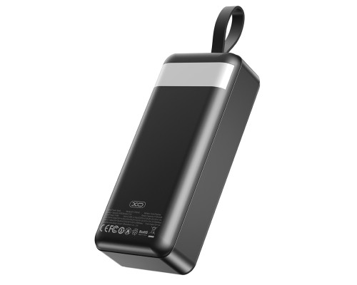 Батарея універсальна XO 30000mAh, PD/20W, QC/22.5W, with light, black (PR240_Black) 