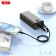 Батарея універсальна XO 30000mAh, PD/20W, QC/22.5W, with light, black (PR240_Black) 
