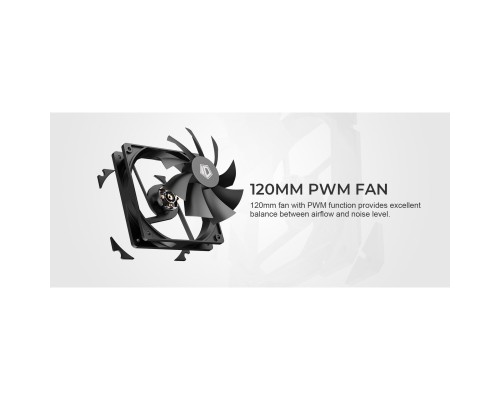 Кулер до процесора ID-Cooling SE-214-XT Black Кулер до процесора ID-Cooling SE-214-XT Black