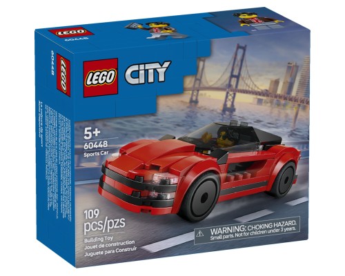 Конструктор LEGO City Червоний спортивний автомобіль (60448)