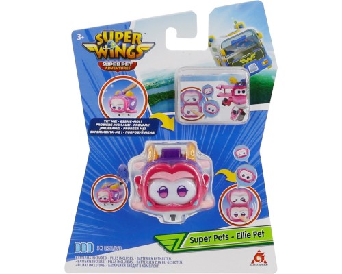 Фігурка Super Wings Super Pet Еллі улюбленець (Ellie pet), світло (EU770419)