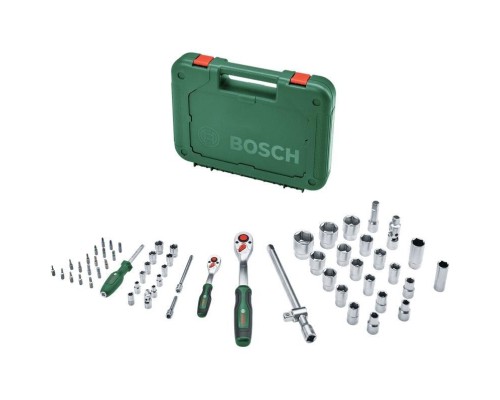 Набір інструментів Bosch з бітами та тріскачками, 1/2