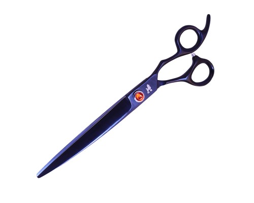 Ножиці для грумінгу Dezynadog Ignis 7.5 Curved Scissor вигнуті для стрижки, японська нержавіюча сталь 440c (5052372070209)