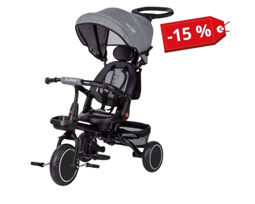 Дитячий велосипед FreeON Free2Move ELIPSO black grey (81590)