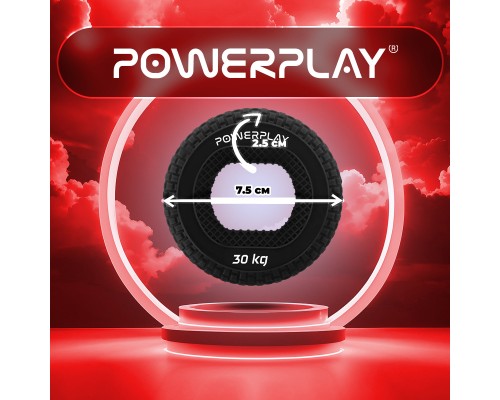 Еспандер PowerPlay PP-4333 Hand Grip Hard 30 кг Чорний (PP_4333_Black_30kg)