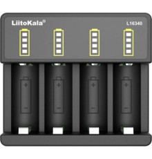 Зарядний пристрій для акумуляторів Liitokala 4 Slots, Li-ion, 16340, CR123A (Lii-L16340)
