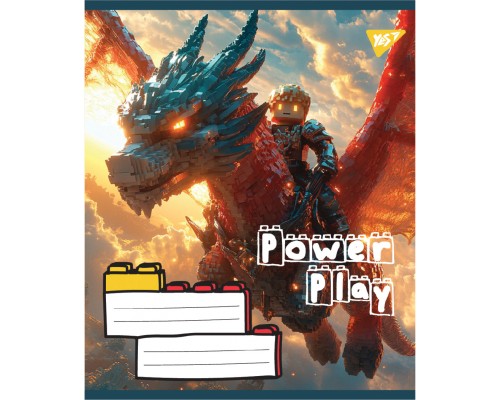 Зошит Yes Power Play А5 12 аркушів лінія (767847)