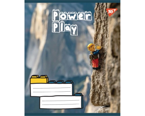 Зошит Yes Power Play А5 12 аркушів лінія (767847)