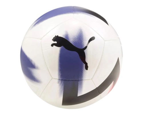 М'яч футбольний Puma Cage ball 084346-01 білий, чорний, фіолетовий 5 (4067981496273)
