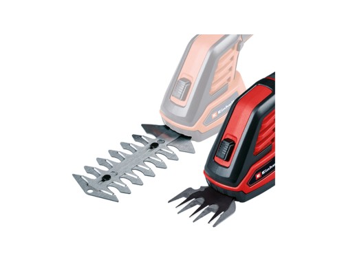 Кущоріз Einhell GC-CG 36/70 Li, 3.6V, 2Ah, різ 7/11см, крок різу 8мм (3410360)