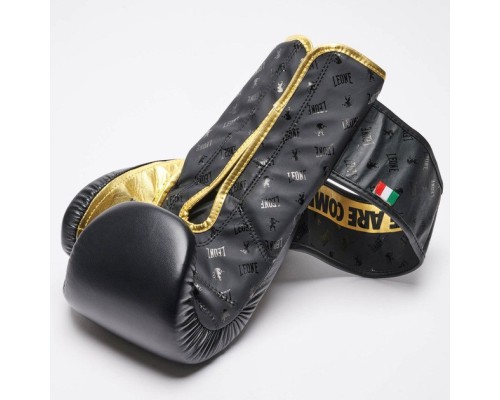 Боксерські рукавички Leone GN220 DNA Black 12 унцій (GN220_Black_12oz)