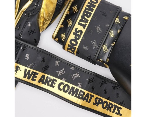 Боксерські рукавички Leone GN220 DNA Black 12 унцій (GN220_Black_12oz)