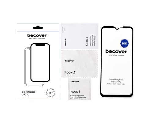 Скло захисне BeCover Samsung Galaxy XCover7 Pro SM-G766B 10D Black (713554)