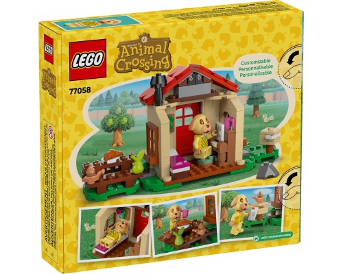 Конструктор LEGO Animal Crossing Затишний будинок Goldie (77058)
