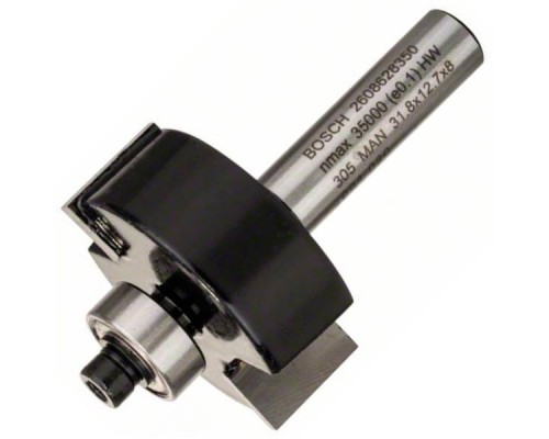 Фреза Bosch Professional для вибірки паза, Std, S8, D31.8, L12.5 (2.608.628.350)