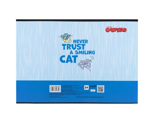 Альбом для малювання Kite Garfield, 24 аркуша (GF25-242)