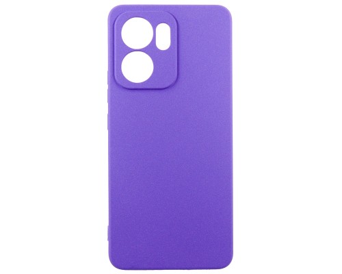 Чохол до мобільного телефона Dengos Oppo Reno13 F Case Carbon + Glass (Purple) (DG-KM-151)