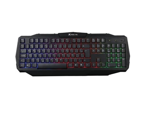 Клавіатура Xtrike ME KB-302 RGB Black (KB-302)