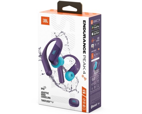 Навушники JBL Endurance Peak 4 Purple (JBLENDUPEAK4PUR)