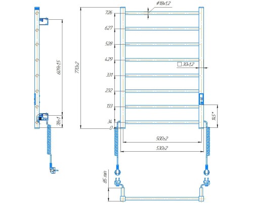 Сушарка для рушників Hygge Family Leeds (6.1.0802.06.WM)