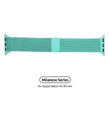 Ремінець до смарт-годинника Armorstandart Milanese Loop для Apple Watch 49/46/45/44/42 (Series 1-3) Mint Green (ARM55260)
