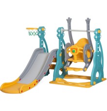 Ігровий майданчик Mealux Ariel (KD-B252 Yellow/Blue/Grey)