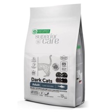 Сухий корм для кішок Nature's Protection Superior Care Dark Cats Grain Free Herring 1.5 кг (NPSC47632)