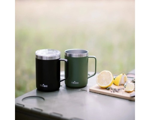 Термокружка Tribe Classic Mug 500 мл olive (T-FA-0033-olive)