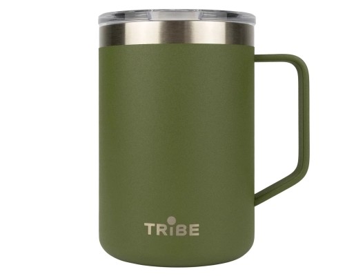 Термокружка Tribe Classic Mug 500 мл olive (T-FA-0033-olive)