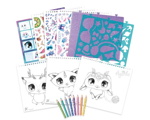 Набір для творчості Nebulous Stars Скетчбук Зоряні друзі (11141)