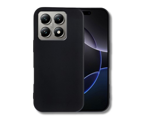 Чохол до мобільного телефона BeCover Silicone Xiaomi 15T Black (714687)