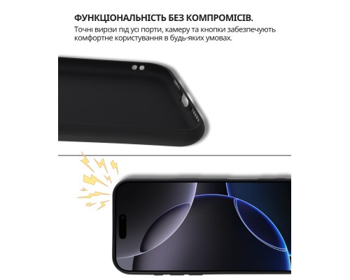 Чохол до мобільного телефона BeCover Silicone Xiaomi 15T Black (714687)