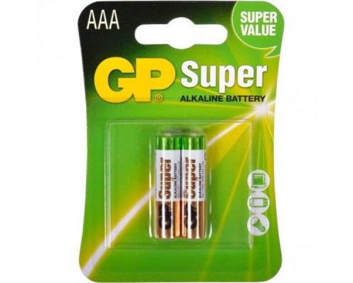 Батарейка Gp AAA LR3 Super Alcaline * 2 (24A-U2 / 4891199000041) 