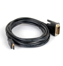 Кабель мультимедійний HDMI to DVI 24+1pin M, 3.0m Gemix (Art.GC 1417)