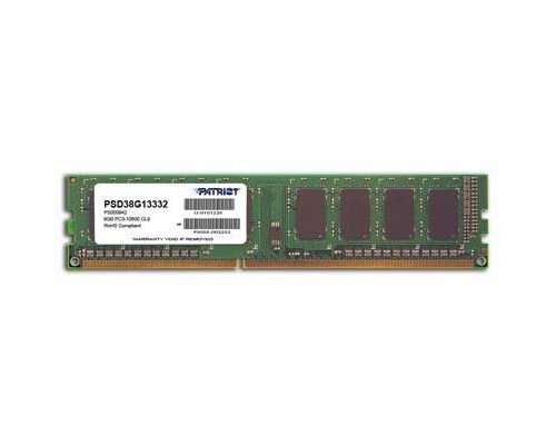 Модуль пам'яті для комп'ютера DDR3 8GB 1333 MHz Patriot (PSD38G13332)