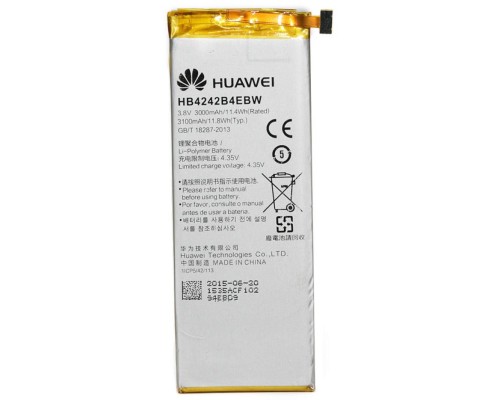 Акумуляторна батарея PowerPlant Huawei Honor 6 (HB4242B4EBW) (DV00DV6270) Акумуляторна батарея PowerPlant Huawei Honor 6 (HB4242B4EBW) (DV00DV6270)